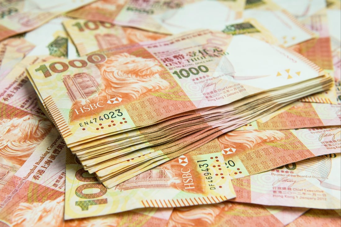 The returns of Hong Kong’s Exchange Fund, the war chest used to defend the local currency, fell last year. Photo: Shutterstock