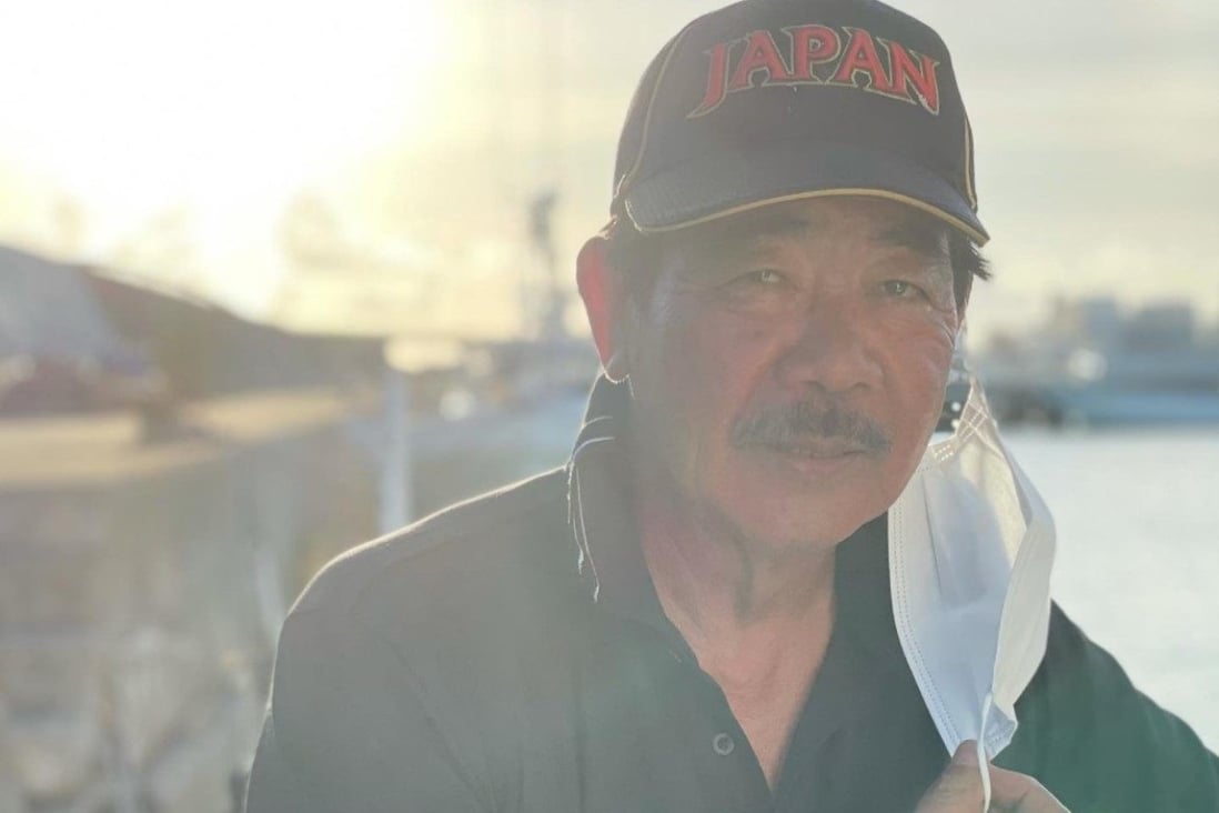 Okinawan councillor-turned-fisherman Hitoshi Nakama. Photo: Internet