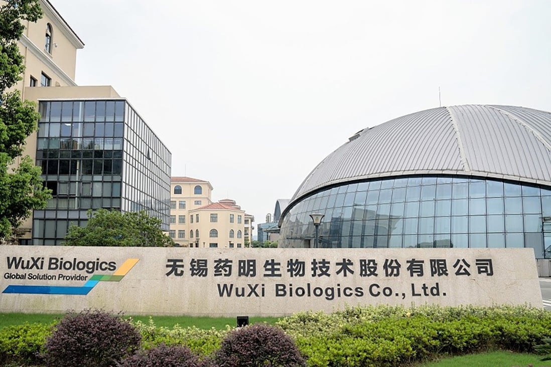 The pharmaceutical research and services company is based in WuXi city, Jiangsu province. Photo: Handout