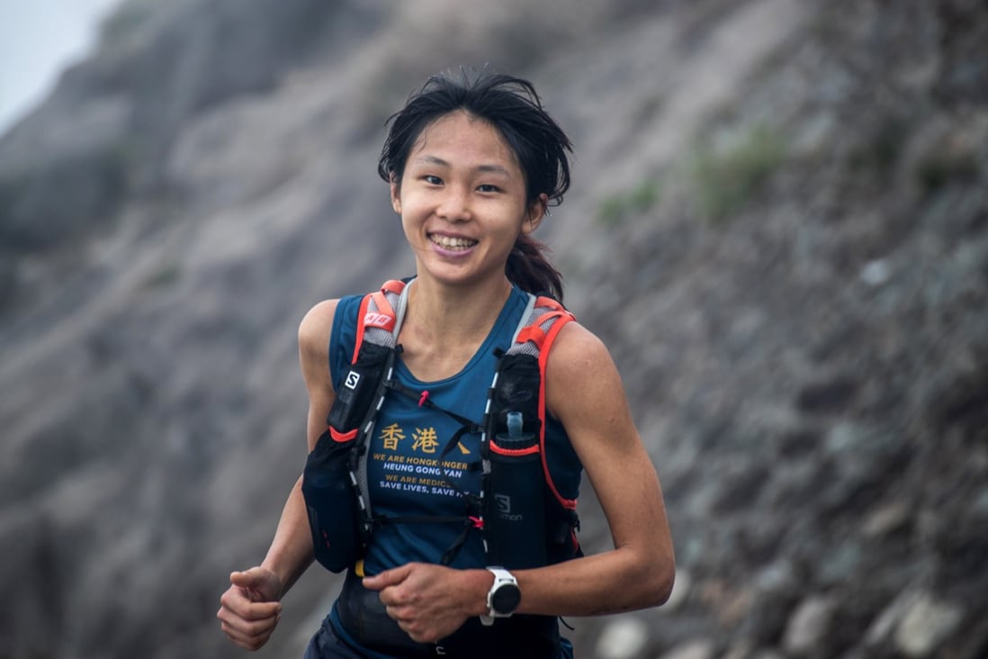 Cheung Man-yee during her first Hong Kong Four Trails, when she survived. She was fitter and stronger then but is more experienced now. Photo: Viola Shum