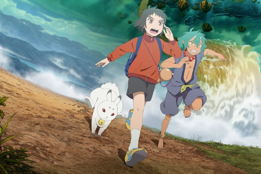 Netflix movie review Child of Kamiari Month Japanese anime with
