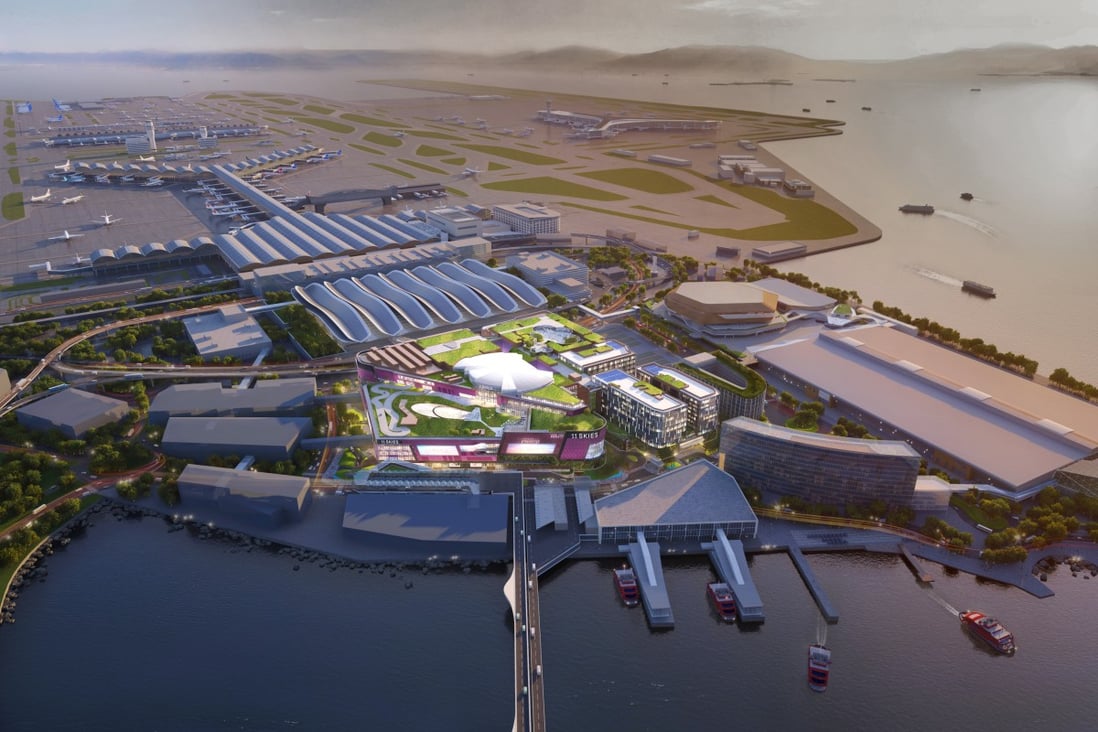 The 11 Skies development, which is due to open in phases starting this year, is located close to Hong Kong International Airport and regional transportation hubs. Photo: 11 Skies