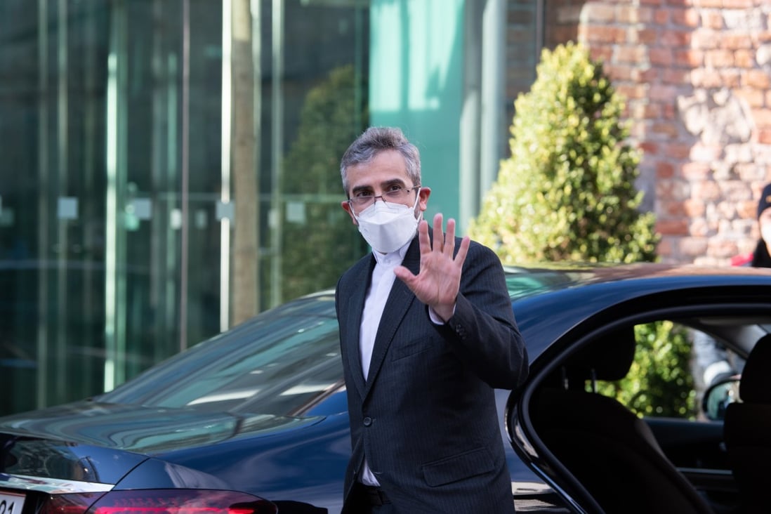 Iran’s Chief Negotiator for the Nuclear Agreement, Ali Bagheri Kani arrives for a meeting in Vienna Austria between the P5+1 group and Iran about the nuclear deal. 08 February 2022. Photo: EPA-EFE