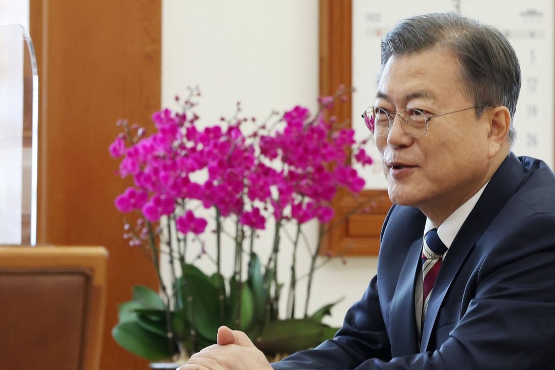 ‘Mild-mannered’ South Korean President Moon Jae-in. Photo: AFP