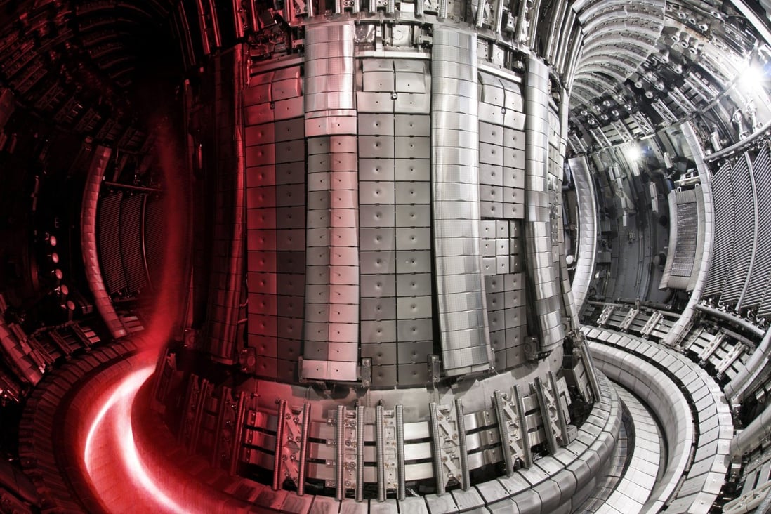 Scientists at the Joint European Torus facility in England generated 59 megajoules of energy for five seconds in a recent experiment, enough to power 35,000 homes. Photo: Handout