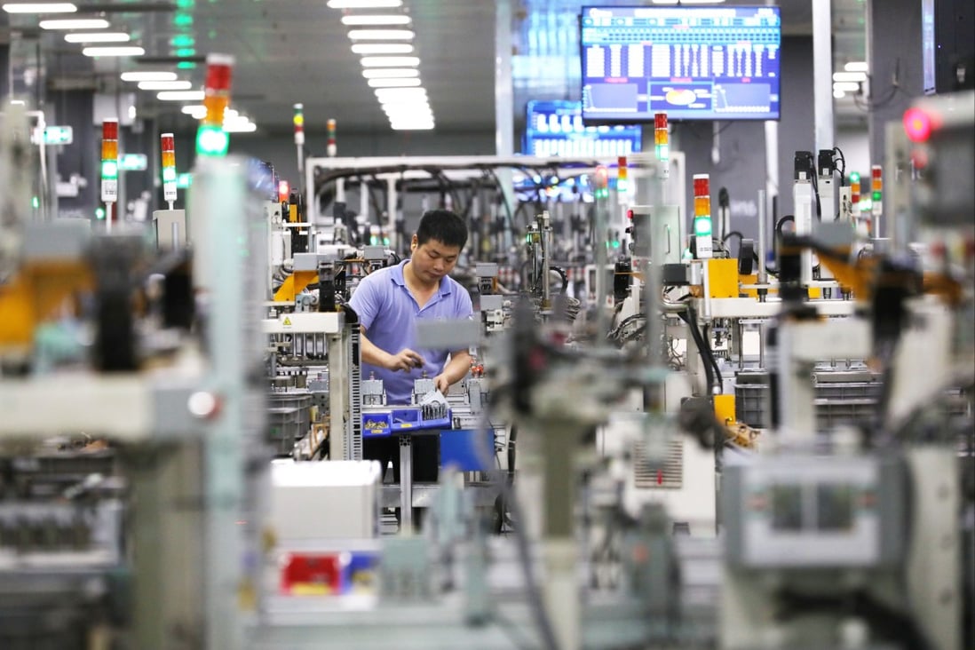 Midea is adding car components to its mainstay business of making home appliances in Foshan, Guangdong. Photo  Xinhua