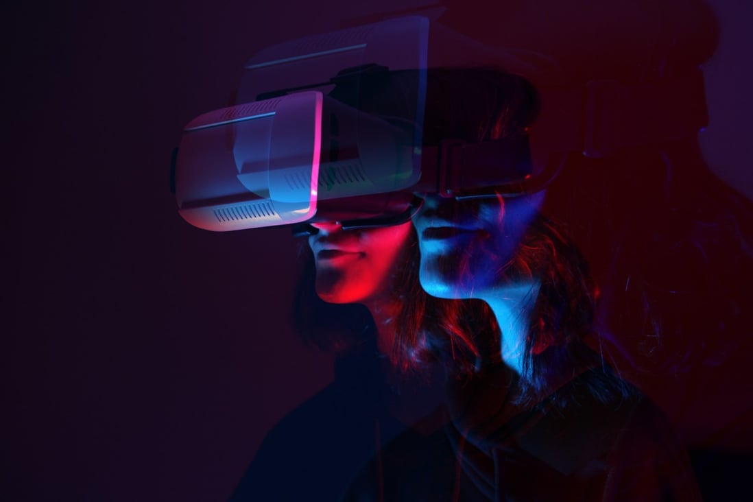 As the metaverse develops, we are likely to see computer-generated worlds that allow a person to put on a headset and enter 3D virtual environments. Photo: Getty Images