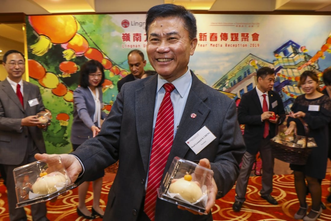 Professor Leonard Cheng joined Lingnan University in 2013 and was reappointed in 2018. Photo: K. Y. Cheng