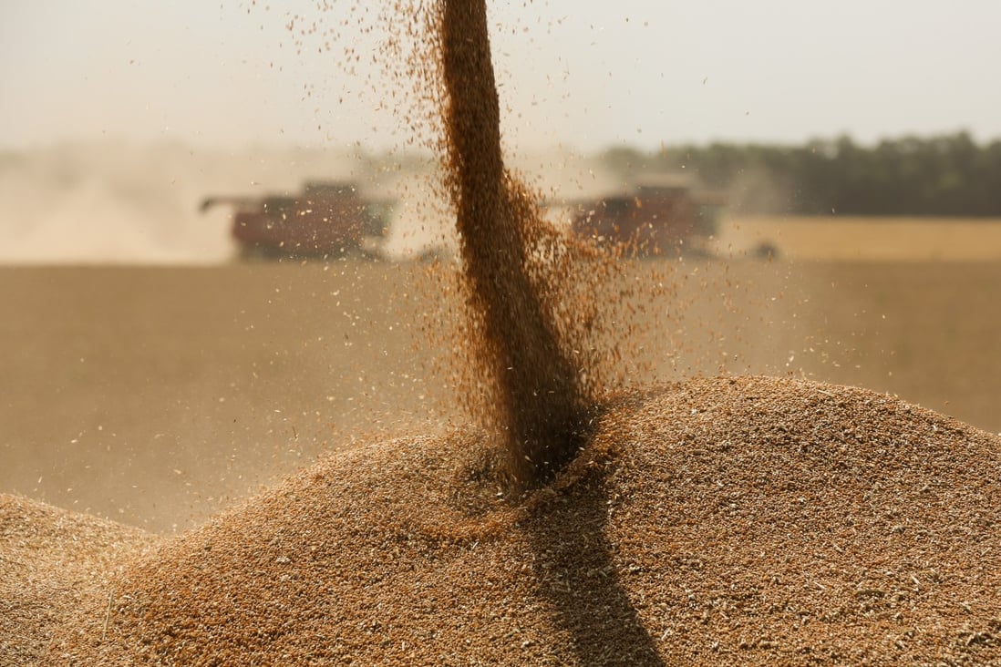 China says it is fully open to Russian wheat imports, in the latest sign of their strengthening bilateral ties amid the Ukraine crisis. Photo: Bloomberg