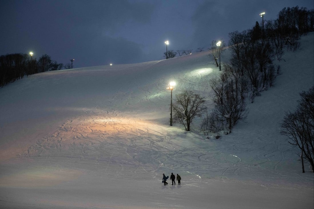 A virtually empty ski slope in Niseko, Japan. The Covid-19 pandemic has kept overseas tourists away from Japan since 2020, and many resorts are struggling. Photo: Carl Court/Getty Images