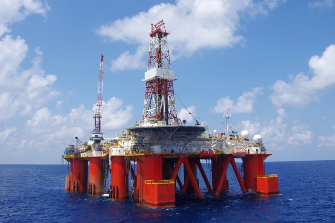 A Semi-Submersible Rig is seen in July 2019. Photo: Japan Drilling Company