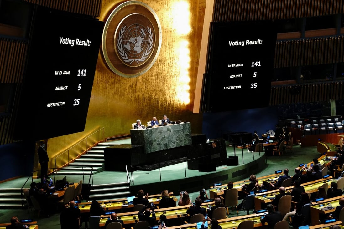 UN votes to condemn Russian invasion of Ukraine, but China ...