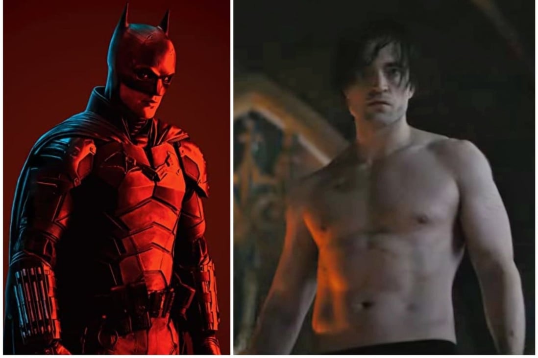 Robert Pattinson got buff for his role in The Batman. Photos: imdb.com, YouTube