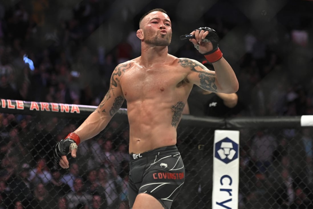UFC 272: Dana White reacts to Colby Covington's call-out of ...