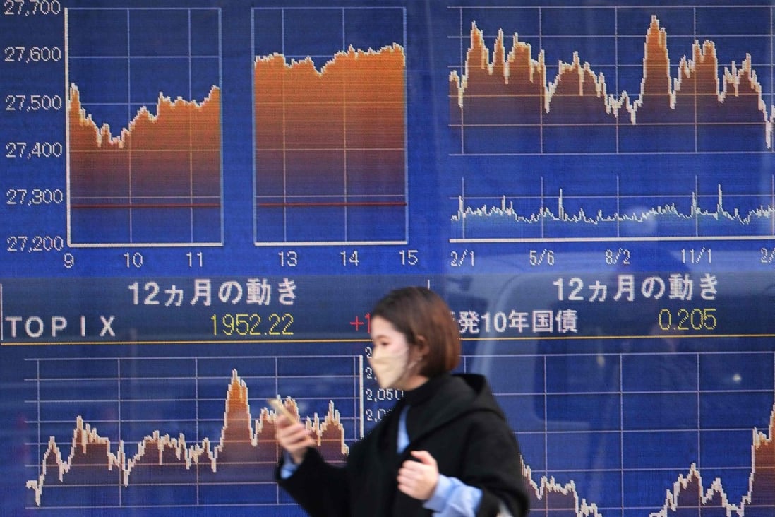 Asian markets from Japan to Australia tumble as the Ukraine war continues to roil investors. Photo: AFP