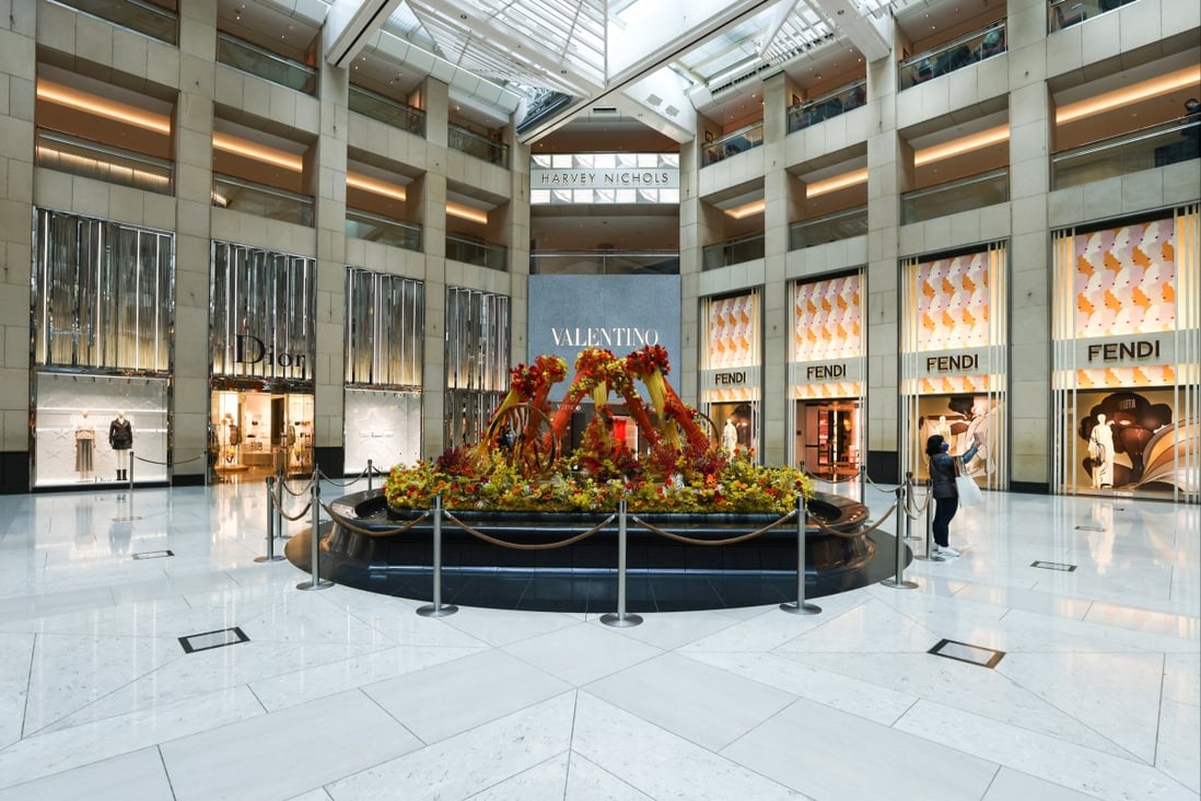 The Landmark shopping centre in Central. Photo: Nora Tam