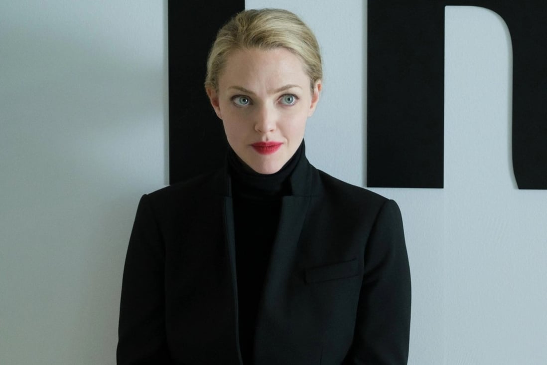 Amanda Seyfried as Elizabeth Holmes in The Dropout. Holmes lowers her voice in an episode of the series. Experts explain why a lower pitch can convey authority, strength and intelligence. Photo: TNS