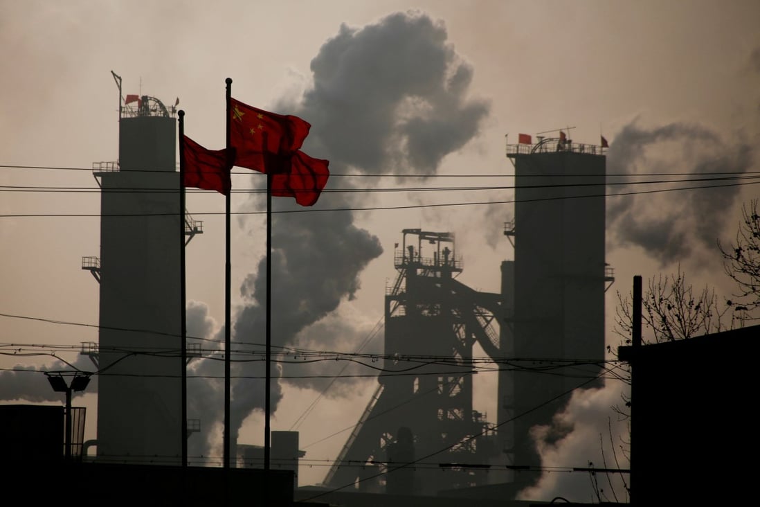 China is preparing to expand its emissions trading scheme into more industrial sectors, including steelmaking. Photo: Reuters