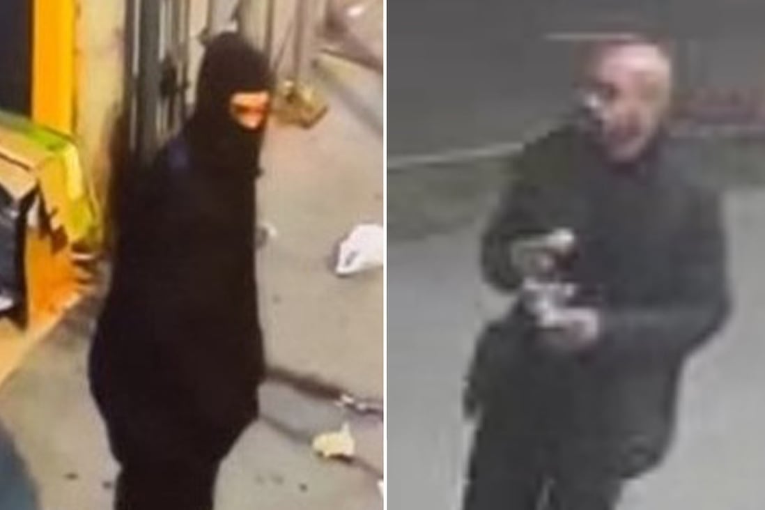 Police released images of a suspect in the shooting of homeless men in New York and Washington. Photos: NYPD via TNS