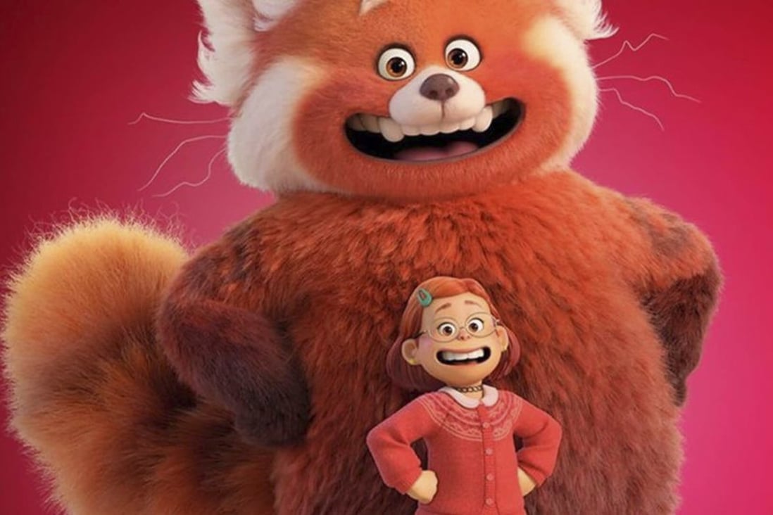 The Disney-Pixar animated film Turning Red features a five-member boy band inspired by K-pop acts like BigBang and 2PM. Photo: Disney-Pixar