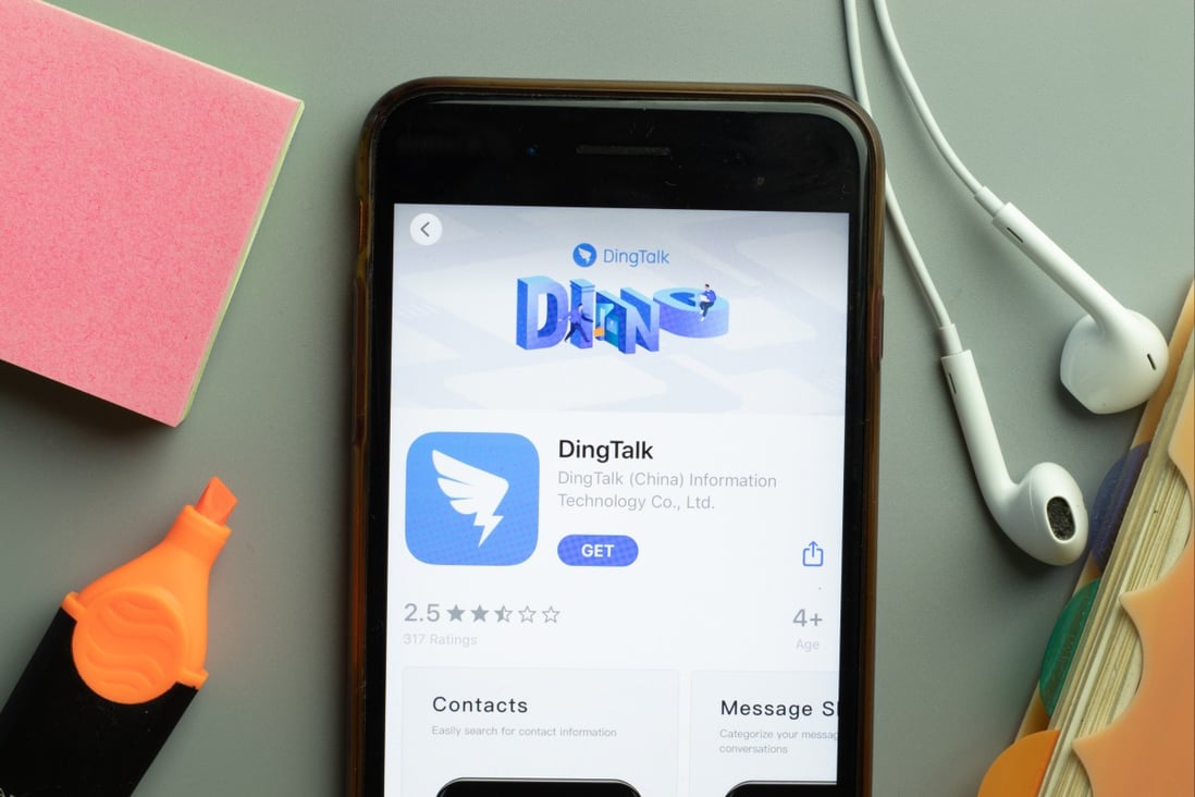 DingTalk’s new corporate acquisition is expected to heat up competition in China’s fast-growing videoconferencing services market. Photo: Shutterstock