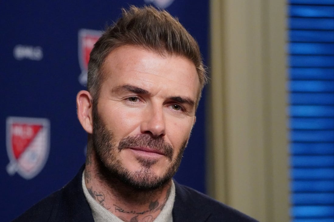 World-famous former soccer player David Beckham, who handed over his Instagram account to a doctor in the Ukrainian city of Kharkiv. File photo: Reuters