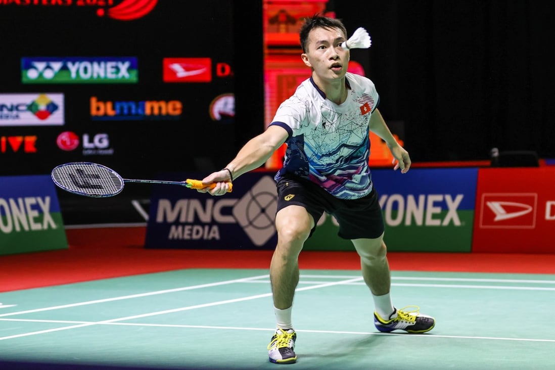 Hong Kong’s Angus Ng will miss the Swiss Open after contracting Covid-19 in the UK. Photo: Badminton Photo