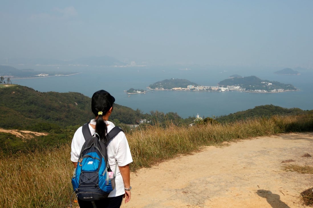 A general view of Peng Chau island from Lantau, where authorities plan to develop artificial islands for the Lantau Tomorrow Vision project. Photo: Reuters