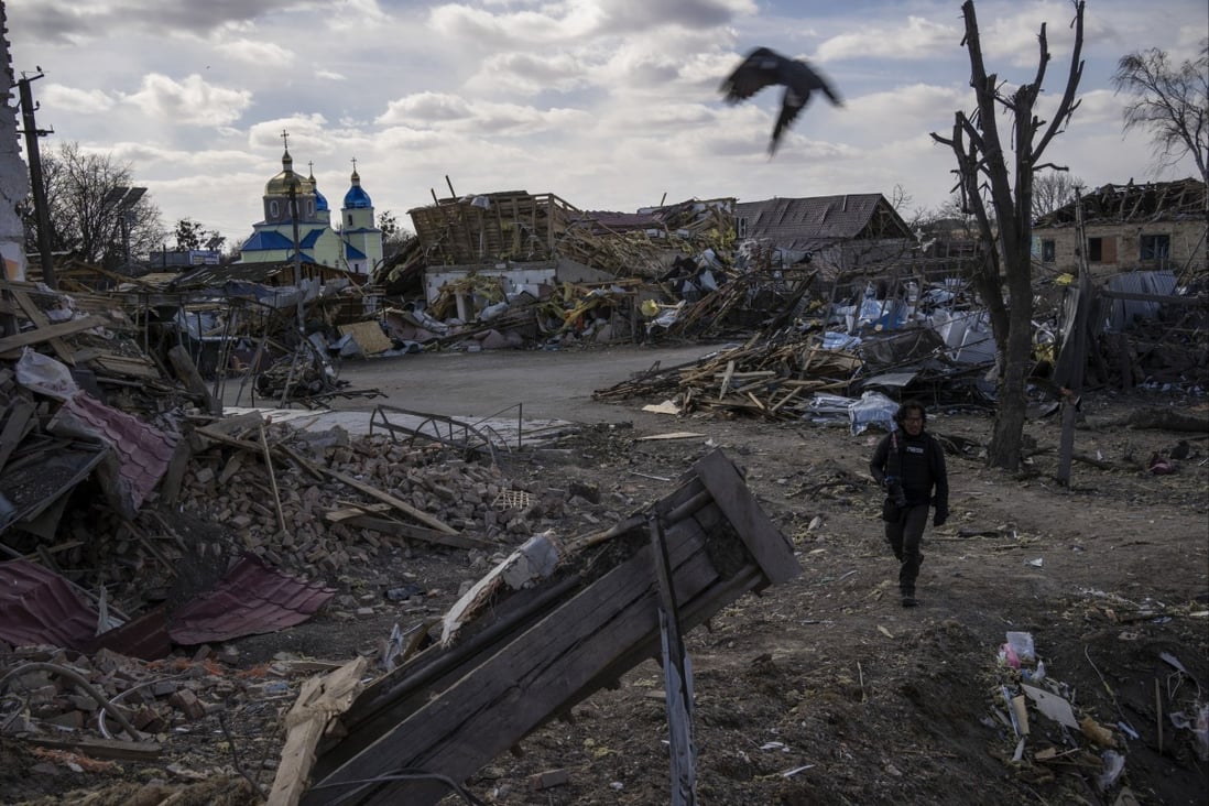 About 6,000 Chinese citizens were in Ukraine when the war erupted. Photo: AP