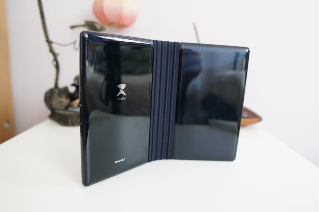 Royole’s FlexPai handset. Photo: Handout 