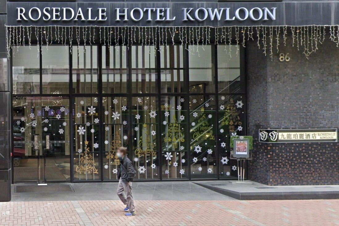 The Rosedale Hotel in Kowloon. The deal values it at HK$12,400 per square foot. Photo: Handout