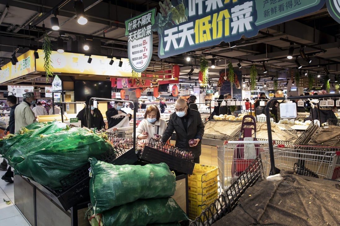 China’s economy is expected to grow by 5 per cent this year, down from a previous estimate of 5.4 per cent, it said, noting its government’s capacity to provide stimulus to offset adverse shocks. Photo: Bloomberg