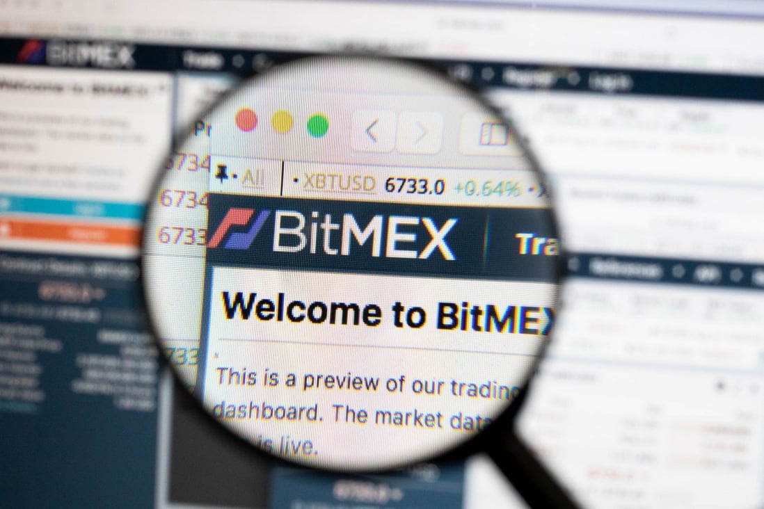 BitMEX cryptocurrency exchange.