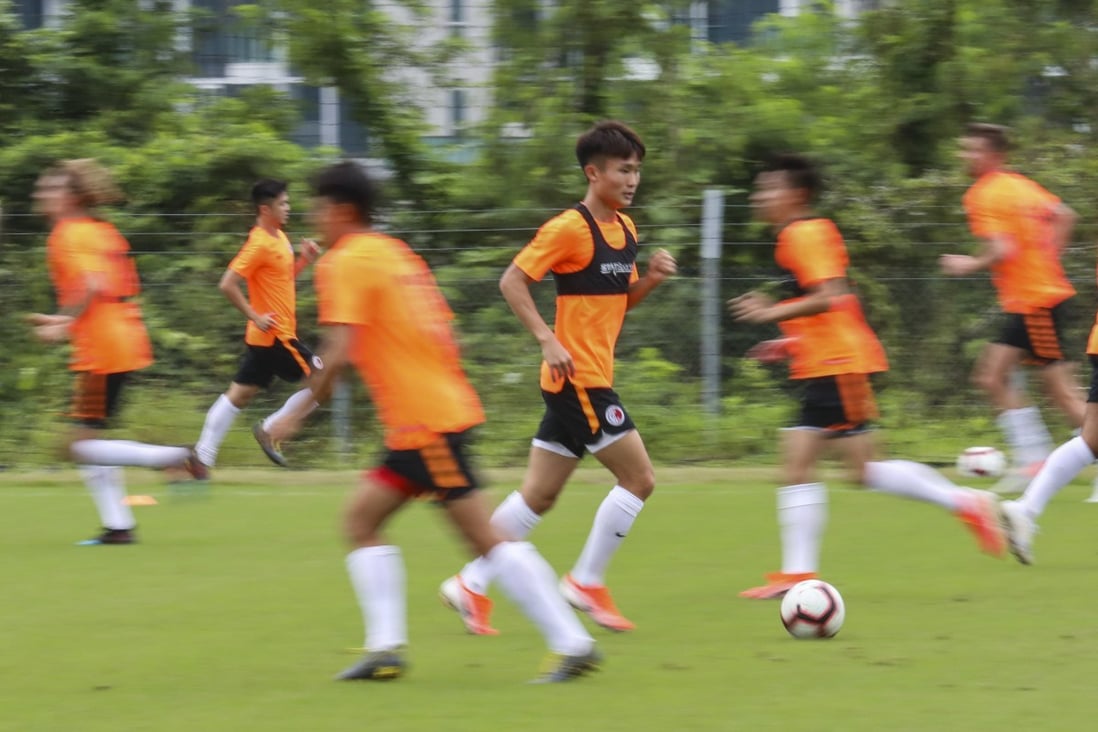 Hong Kong football team can resume training at Tseung Kwan O Training Centre after government’s latest decision to reopen facilities for sports. Photo: Felix Wong