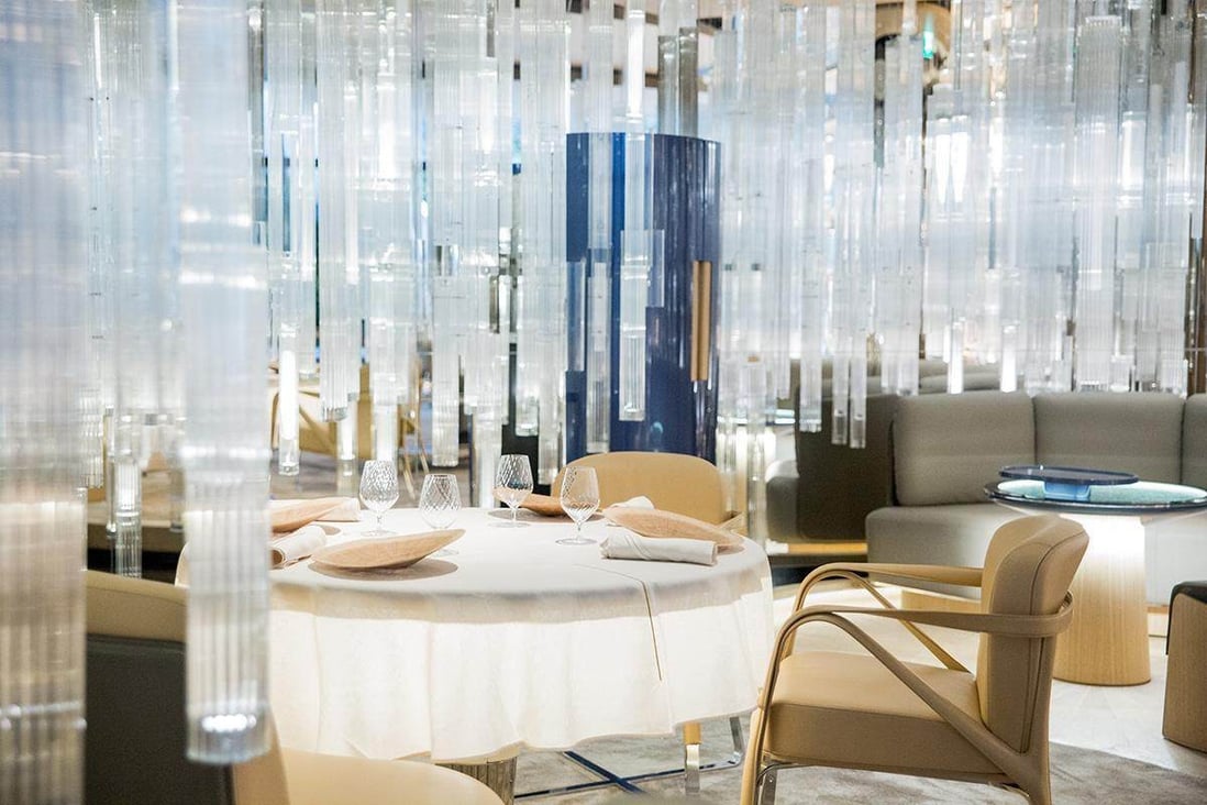 The interiors of Alain Ducasse at Morpheus. Photo: Alain Ducasse 