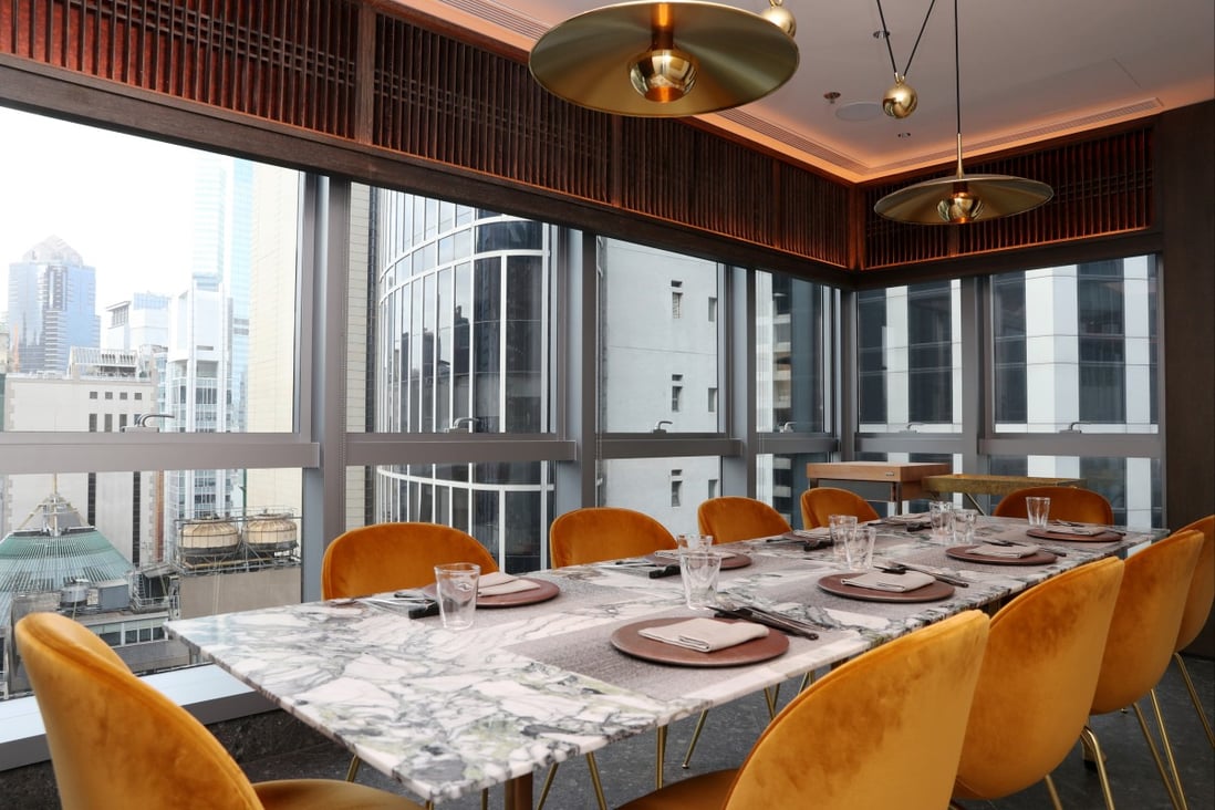 Interior of the Ryota Kappou Modern restaurant in Central. Photo: Winson Wong