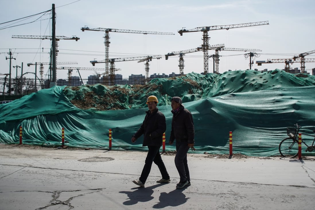 Land in China can only be sold three times a year, according to a centralised scheme introduced by the central government in early 2021. Photo: EPA-EFE