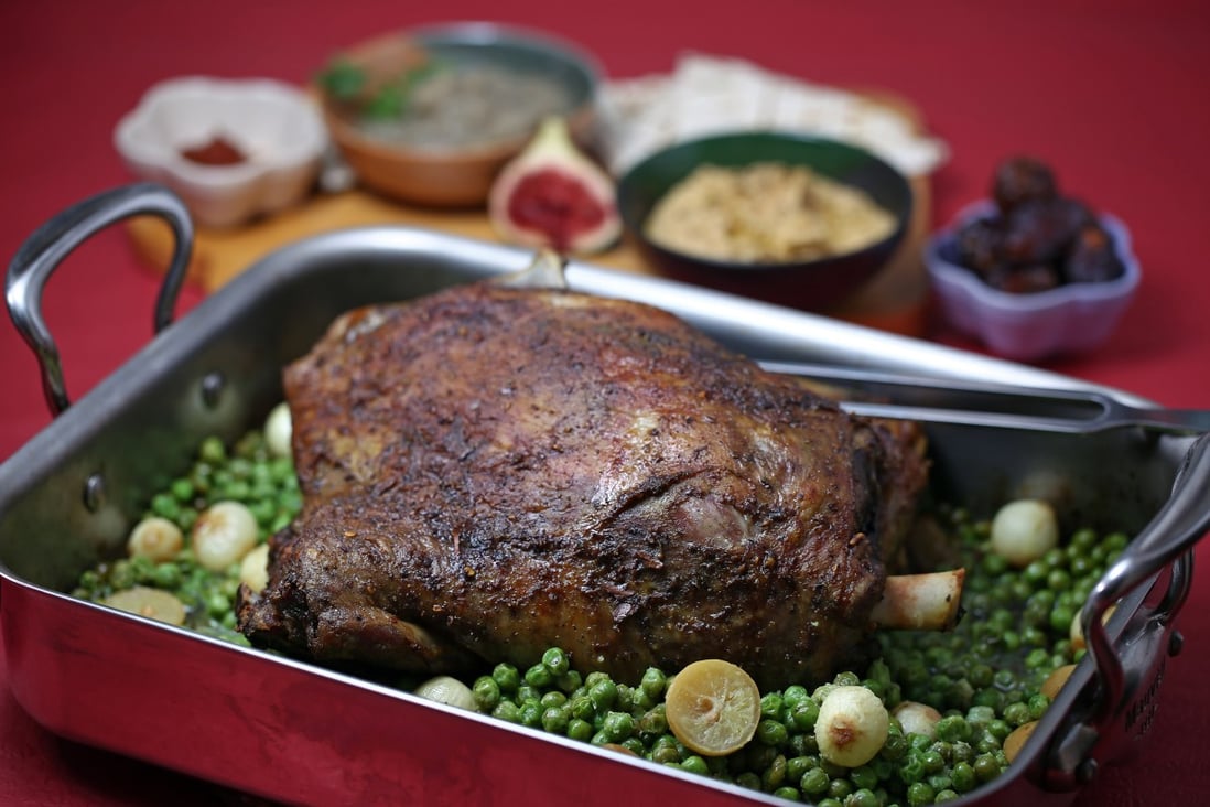 How to make slowcooked lamb shoulder with ras el hanout, a spiced North African dish with big