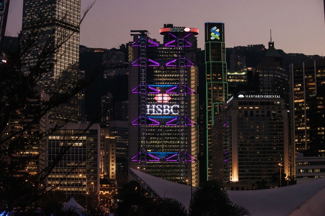 HSBC and Standard Chartered, two of the city’s currency-issuing banks, said they will reopen all branches on April 19. Photo: Bloomberg
