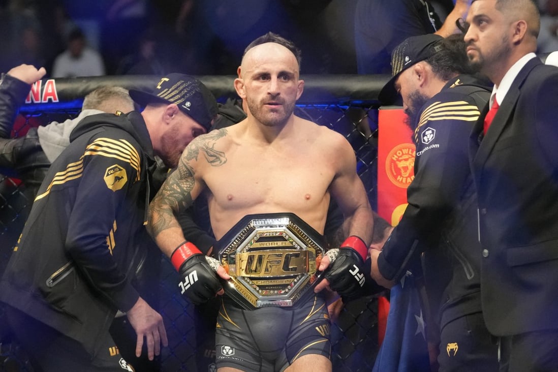 UFC: Alex Volkanovski 'the complete fighter' and is finally getting due  credit, says coach George Hickman | South China Morning Post
