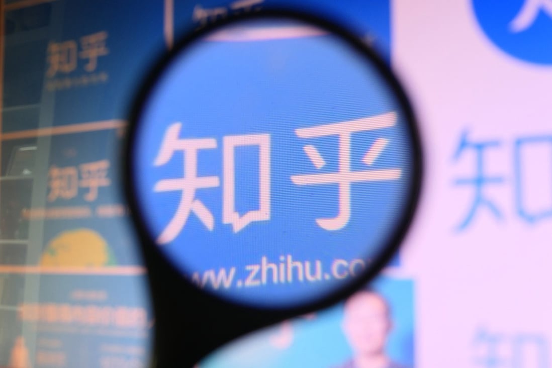 Zhihu, China’s largest online question and answer forum, has successfully sold shares in Hong Kong. Photo: Costfoto/Barcroft Media via Getty Images