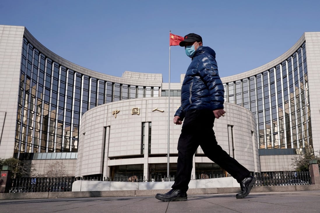 The People’s Bank of China says the new law is needed to clean up the framework used to manage risks in the financial system. Photo: Reuters