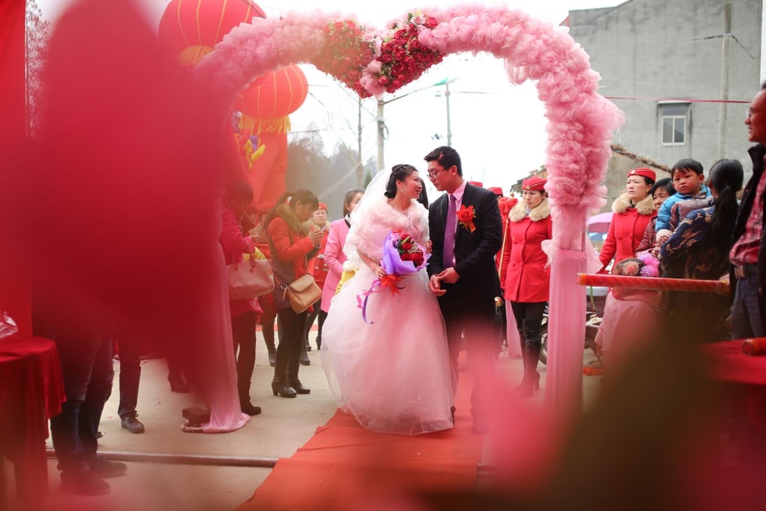 China is trying to stamp out the outdated and expensive practice of husbands having to pay a bride price to the family of the woman they want to marry. Photo: Getty