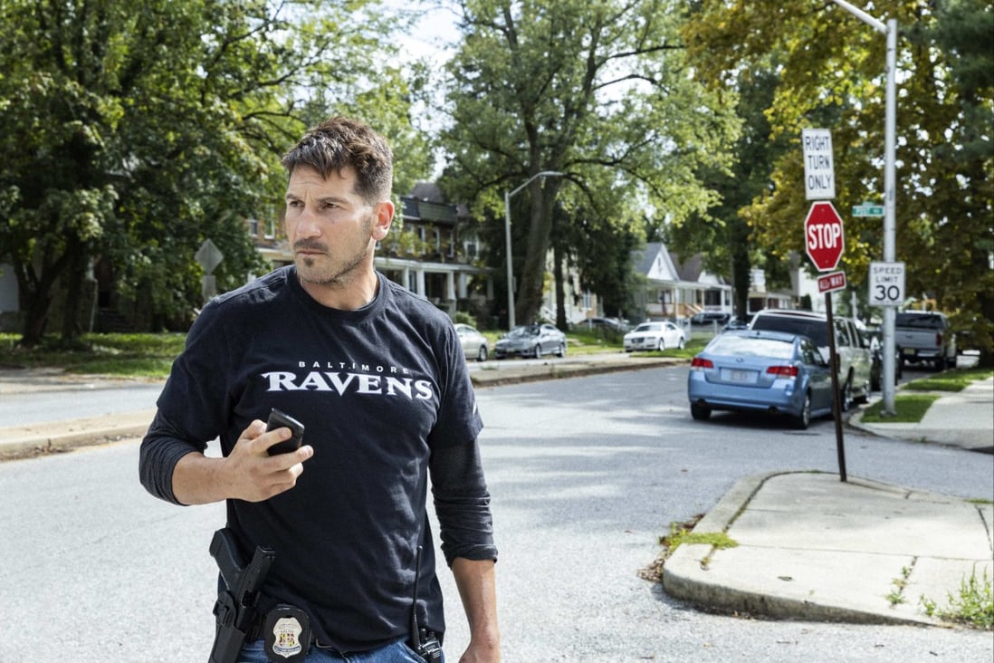 Jon Bernthal in a still from We Own This City, a gritty tale of politics and police corruption by The Wire’s David Simon set in the American city of Baltimore. Photo: HBO