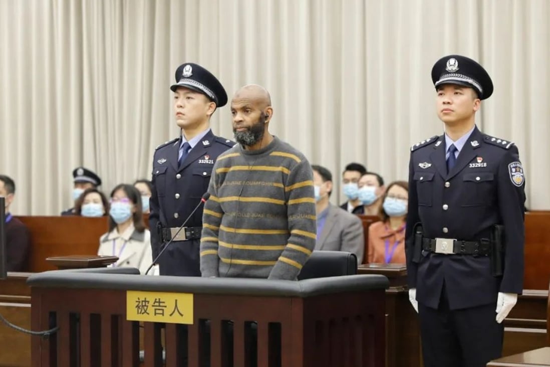 Shadeed Abdulmateen was handed a death sentence for the killing of his former girlfriend. Photo: Weibo