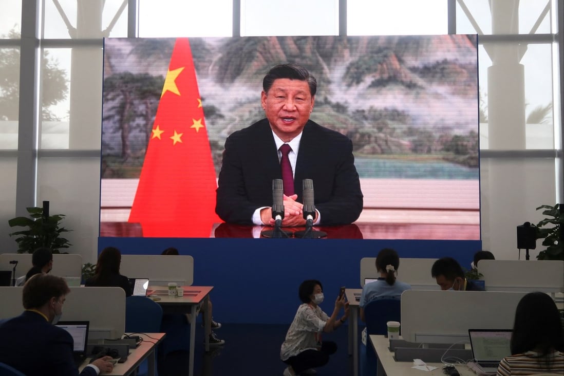 China's Xi Jinping rails against 'cold war mentality', US hegemony in call for global cooperation | South China Morning Post