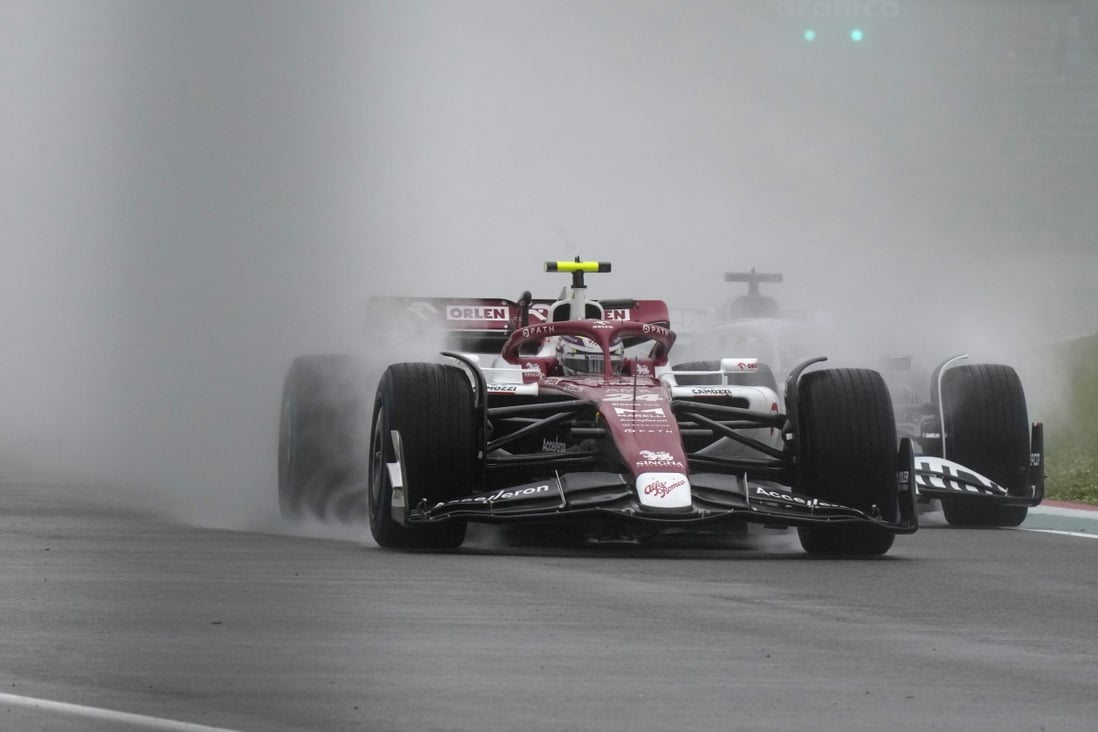 F1: Zhou Guanyu confident for Imola grand prix after rain-hit ...