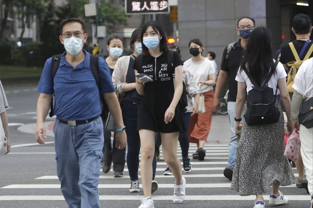 Some Taiwanese health experts have argued that Omicron means there is no point following a zero-Covid approach. Photo: AP