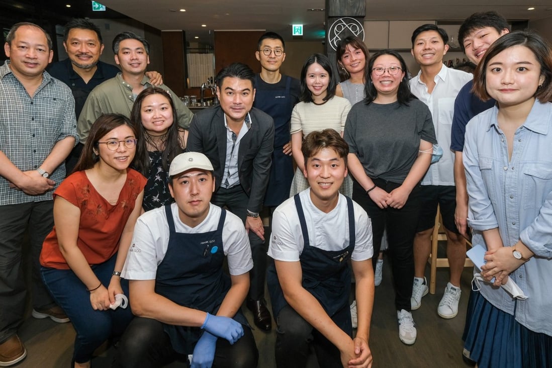 ZS Hospitality Group’s Elizabeth Chu Yuet-han (centre) and Hansik Goo collaborated with Danny Yip’s The Chairman in 2021. Chu is one of the female movers and shakers in F&B in Hong Kong making a lasting mark in the industry. Photo: ZS Hospitality