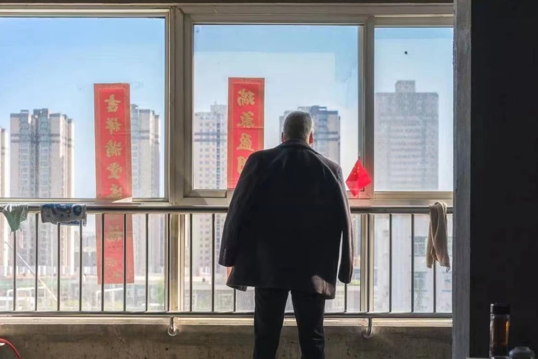 Li Ke put everything into his dream apartment but has no idea when it will be finished. Photo: Li Ke 